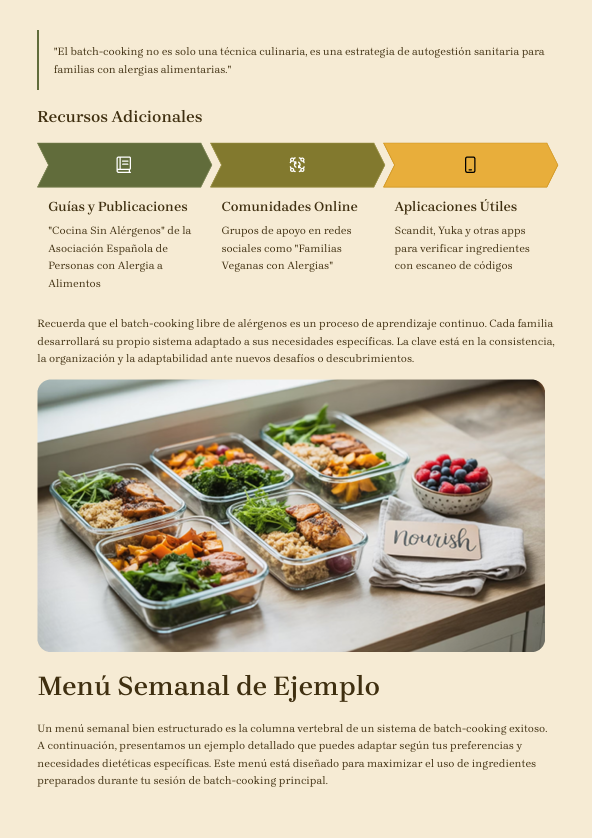 Batch Cooking Vegano para toda la semana – Ebook práctico para organizar tus comidas en 2 horas